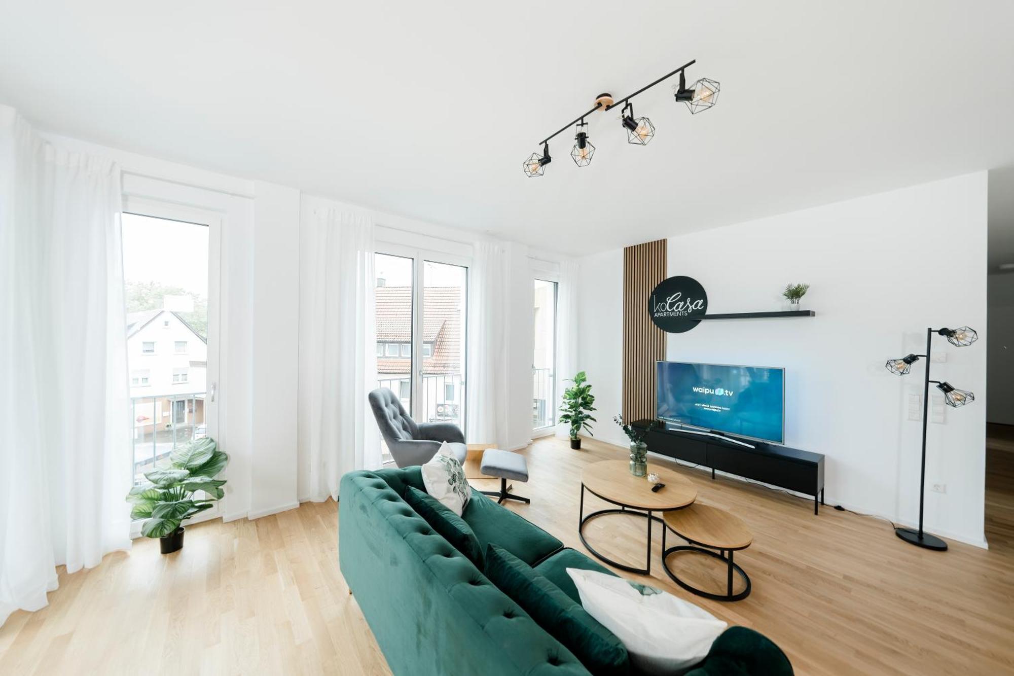 Kocasa-Apartments 02, Design, City-Center Boeblingen, Stellplatz, Balkon, Waipu-Tv מראה חיצוני תמונה