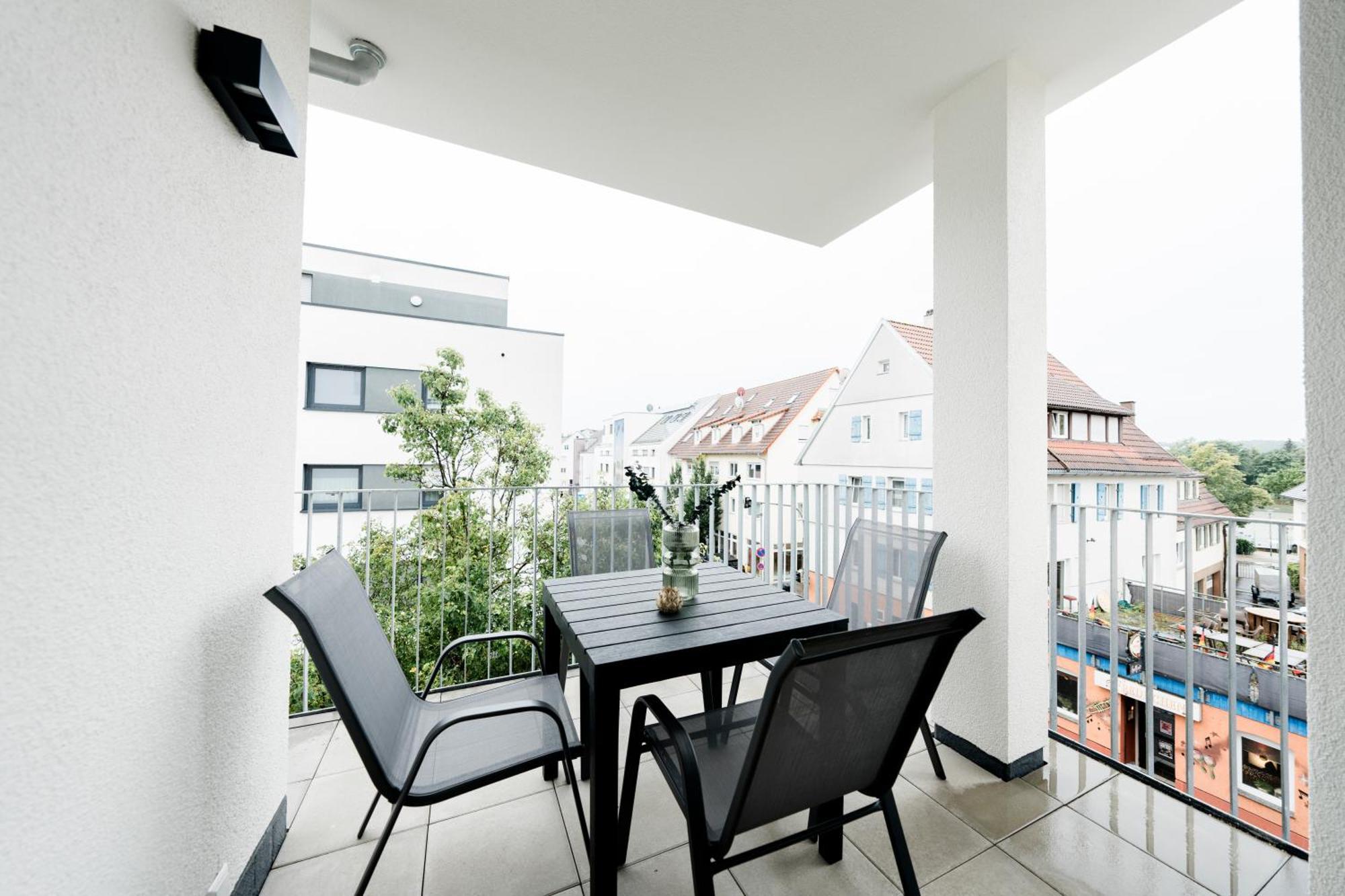 Kocasa-Apartments 02, Design, City-Center Boeblingen, Stellplatz, Balkon, Waipu-Tv מראה חיצוני תמונה